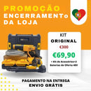 KIT ORIGINAL: MÁQUINA DE LAVAR DE ALTA PRESSÃO PORTÁTIL + KIT DE ACESSÓRIOS + 2 BATERIAS 48V GRÁTIS